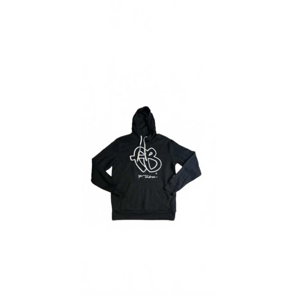 Vintage FUBU hoodies men black big 3D logo 90s Y2k Streetwear